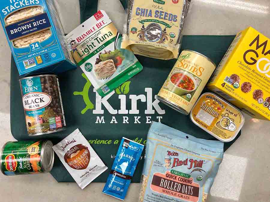 Hurricane Prep Stocking Up on Healthy Foods Kirk Market