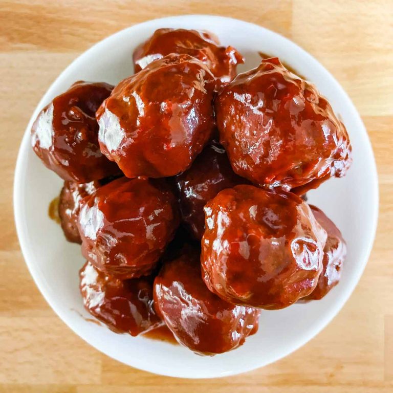 Spicy Asian BBQ Meatball Platter Kirk Market