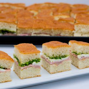 Gourmet Focaccia Charcuterie Sandwich Platter